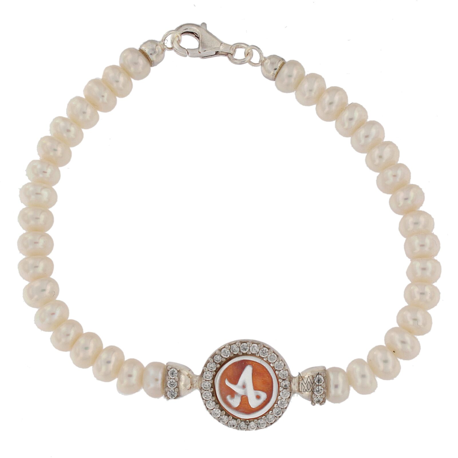 Bracciale Cammeo E Perle Tresor Gioielli